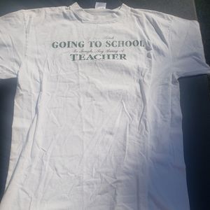 Vintage 90s Mens Comic T-shirt XL (Teacher)
